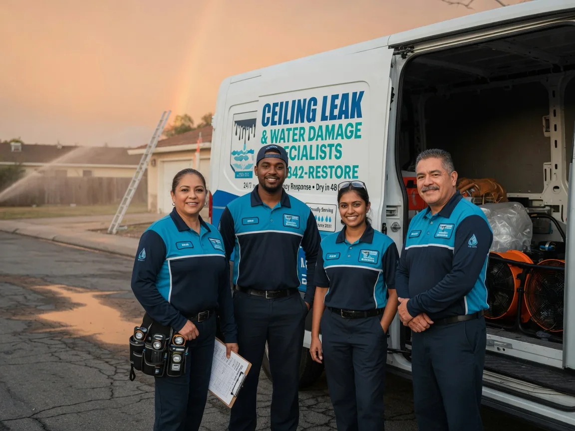 Ceiling Leak Cleanup company in Forestdale, MA